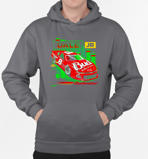 Dale Earnhardt Jr. JR Motorsports Official Team Apparel Budweiser Car T-Shirt Unisex Hoodie