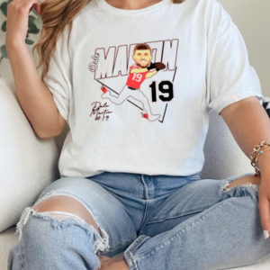 Dale Martin 19 Caricature Louisiana Ragin' Cajuns football Signature T-Shirt Classic Women's T-shirt