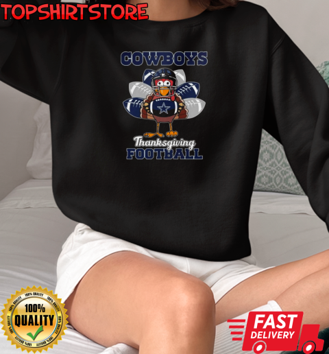 Dallas Cowboys Thanksgiving Football T-Shirt Unisex Sweatshirt