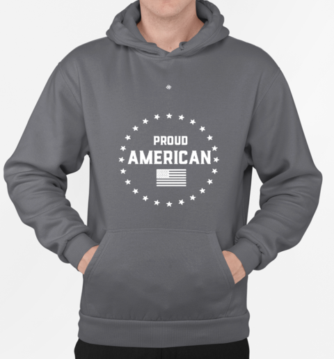 Design Danica Patrick Wearing Proud American T-Shirt Unisex Hoodie