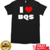 Design I Love Bqs T-Shirt Classic Men's T-shirt