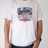 Design Los Angeles Baseball League Champions Caricatures T-Shirt Classic Men's T-shirt