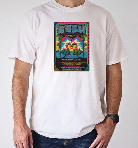 Design My Morning Jacket One Big Holiday Miramar Beach, FL Apr 3 5 2025 Tour Poster T-Shirt Classic Men's T-shirt