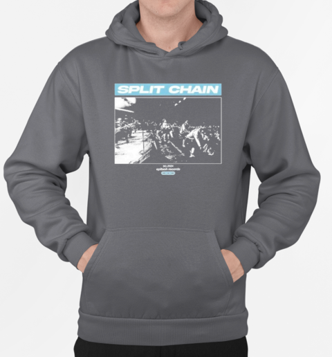 Design Split Chain Live Photo 2024 Show T-Shirt Unisex Hoodie