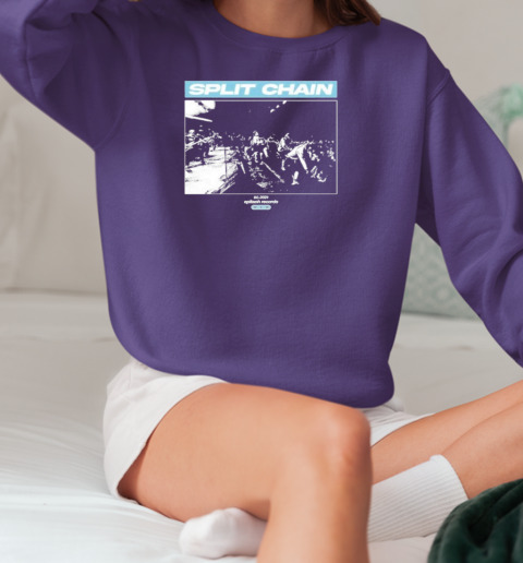 Design Split Chain Live Photo 2024 Show T-Shirt Unisex Sweatshirt