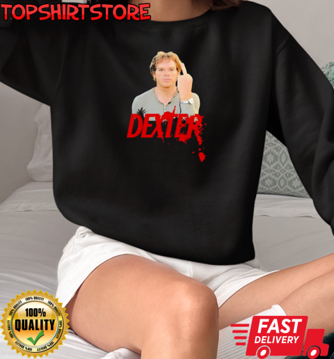 Dexter Middle finger T-Shirt Unisex Sweatshirt