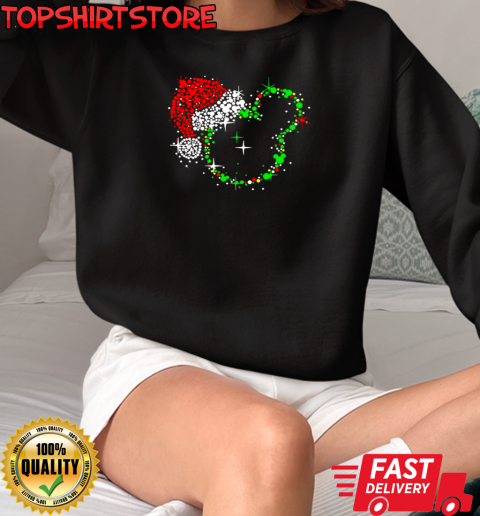 Disney Mickey Santa Christmas T-Shirt Unisex Sweatshirt