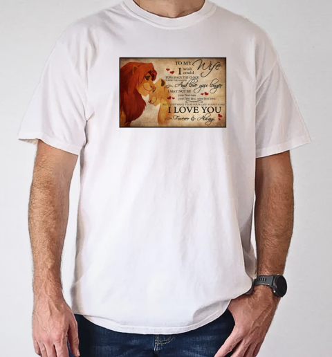 Disney The Lion King Simba T-Shirt Classic Men's T-shirt