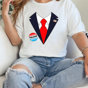 Donald Trump Halloween US Flag T-Shirt Classic Women's T-shirt