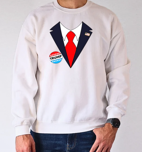 Donald Trump Halloween US Flag T-Shirt Unisex Sweatshirt