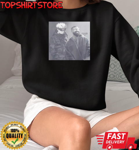 Drake X Gojo Satoru vintage T-Shirt Unisex Sweatshirt