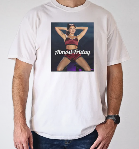 Dua Lipa arms up almost friday T-Shirt Classic Men's T-shirt