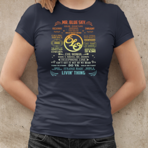 Electric Light Orchestra Mr Blue Sky 10538 Overture Twilight T-Shirt Classic Women's T-shirt