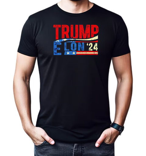 Elon and Trump vance for president 2024 T-Shirt Classic Men's T-shirt