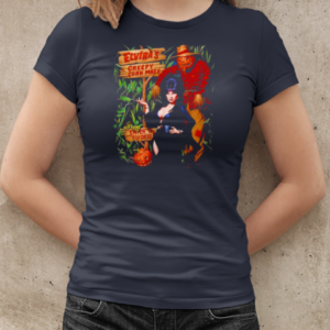 Elviras Creepy Corn Maze Halloween t T-Shirt Classic Women's T-shirt