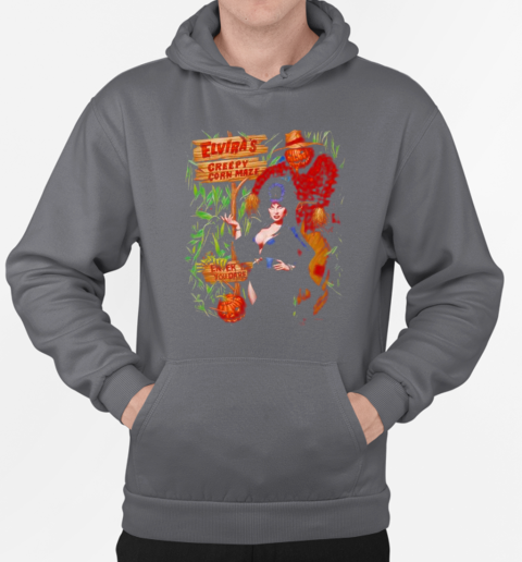 Elviras Creepy Corn Maze Halloween t T-Shirt Unisex Hoodie