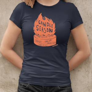 Evan And Katelyn Candle Season T-Shirt Classic Women's T-shirt