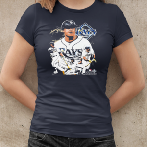 Evan LongoriaTampa Bay Rays MLB baseball poster graphic T-Shirt Classic Women's T-shirt