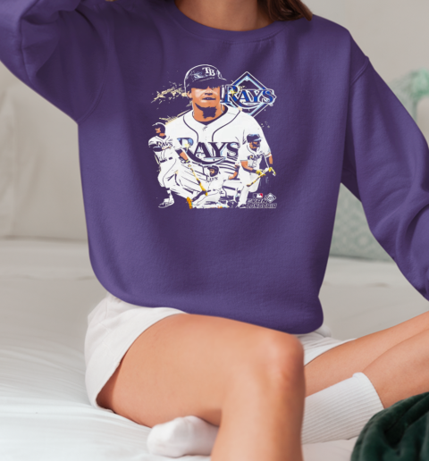 Evan LongoriaTampa Bay Rays MLB baseball poster graphic T-Shirt Unisex Sweatshirt