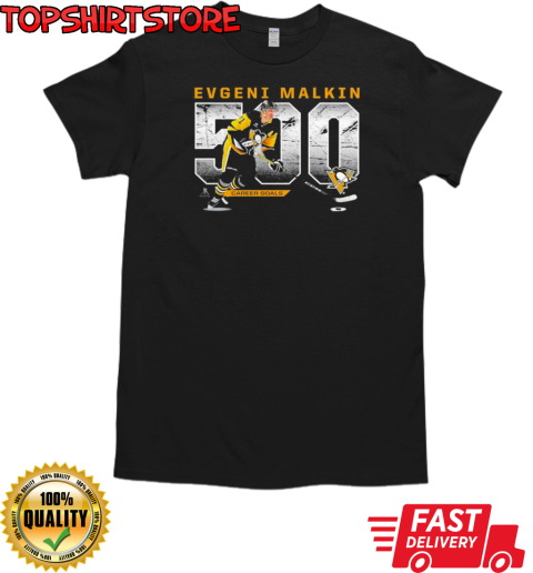 Evgeni Malkin Pittsburgh Penguins 500 Goals T-Shirt Classic Men's T-shirt