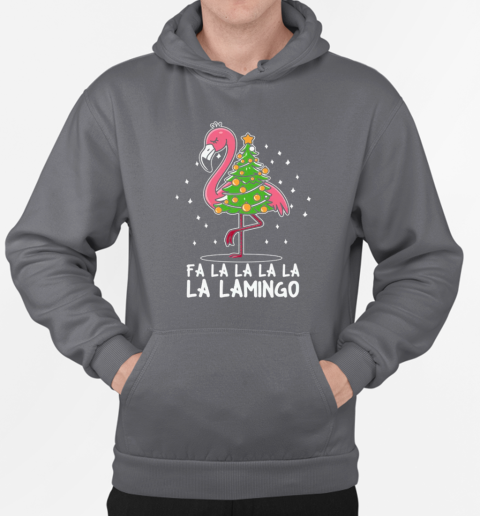 Fa la la la lamingo T-Shirt Unisex Hoodie