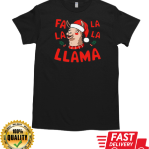 Fa la la la llama T-Shirt Classic Men's T-shirt