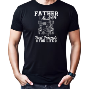 Father And Son Best Friends For Life Trucker T-Shirt Classic Men's T-shirt