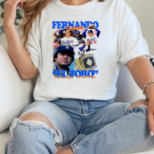 Fernando Valenzuela El Toro Los Angeles Dodgers World Series Champion T-Shirt Classic Women's T-shirt