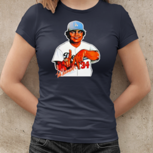 Fernando Valenzuela art baseball signature T-Shirt Classic Women's T-shirt