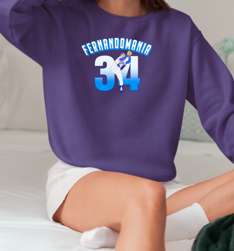 Fernandomania vintage 34 baseball T-Shirt Unisex Sweatshirt