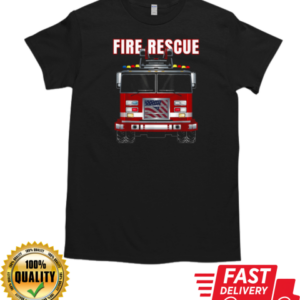 Fire Rescue Firefighter T-Shirt Classic Men's T-shirt