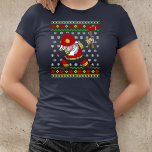 Firefighter Christmas Fire Truck Christmas Firefighter T-Shirt Classic Women's T-shirt