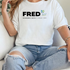 Fred Economic Data since 1991 T-Shirt Classic Women's T-shirt