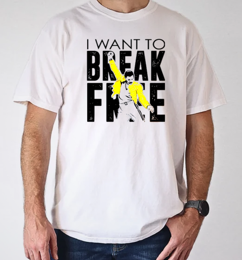 Freddie Mercury I Want To Break Free T-Shirt Classic Men's T-shirt