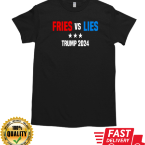 Fries vs Lies Pro Trump Vance 2024 T-Shirt Classic Men's T-shirt