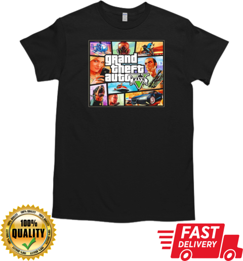 Grand Theft Auto V five T-Shirt Classic Men's T-shirt