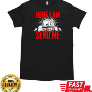 Here I Am Isasiah Firefighter T-Shirt Classic Men's T-shirt