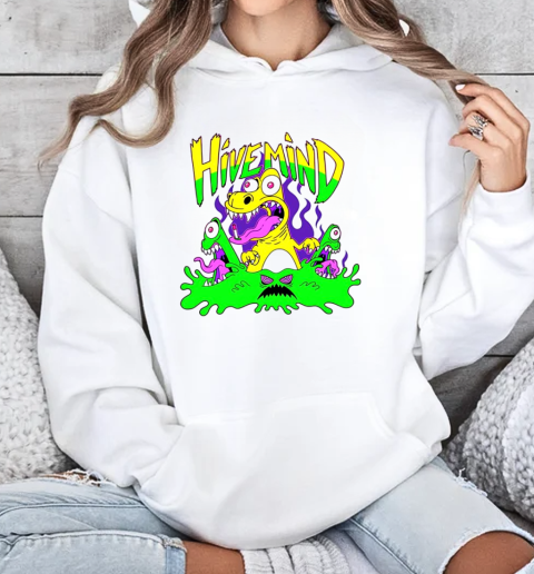 Hivemind Metalcore Dinosaur T-Shirt Unisex Hoodie