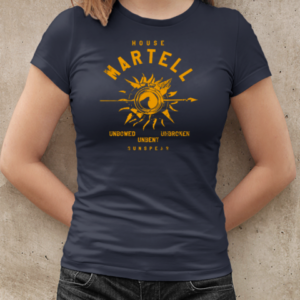 House Martell Game Of Thrones Unbowed Unbroken Unbent Sunspear T-Shirt Classic Women's T-shirt