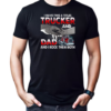 I Have Two Titles Trucker And Dad And I Rock Them Both T-Shirt Classic Men's T-shirt