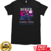 I Love My Biker To The Moon Back To Infinity And Beyond Forever And Ever T-Shirt Classic Men's T-shirt