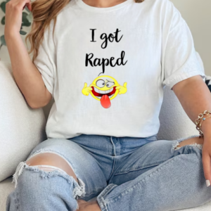 I got raped smile T-Shirt Classic Women's T-shirt