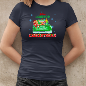 I'll be home for Christmas Trump on the truck T-Shirt Classic Women's T-shirt