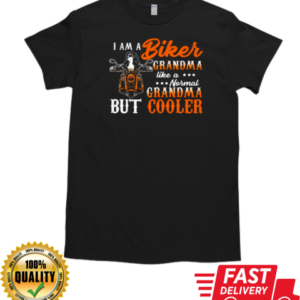 I'm A Biker Grandma Like A Normal Grandmas T-Shirt Classic Men's T-shirt