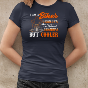 I'm A Biker Grandpa Like A Normal Grandpa But Cooler T-Shirt Classic Women's T-shirt