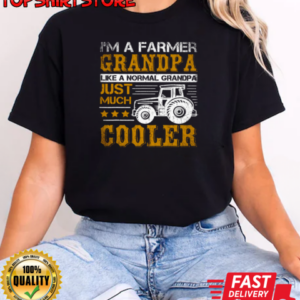 I'm A Farmer Grandpa Just Much Cooler Tractor T-Shirt Classic Women's T-shirt