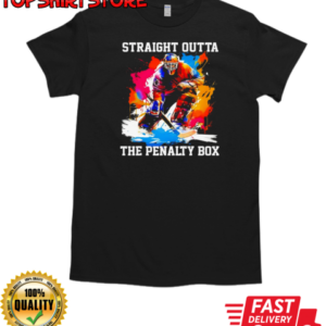 Ice hockey player straight outta the penalty box T-Shirt Classic Men's T-shirt