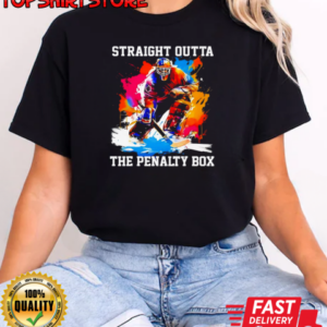 Ice hockey player straight outta the penalty box T-Shirt Classic Women's T-shirt