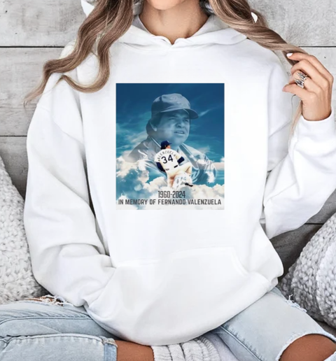 In memory of Fernando Valenzuela 1960 2024 Post T-Shirt Unisex Hoodie