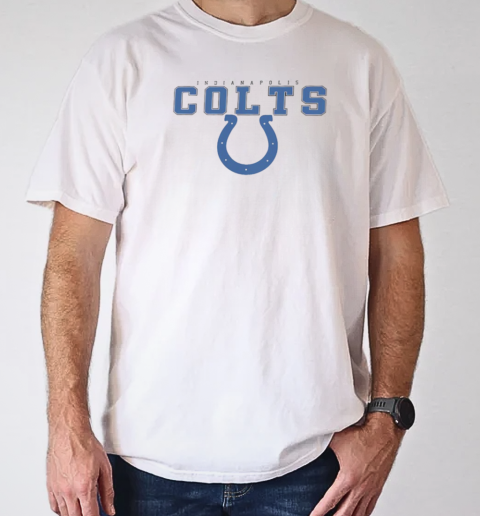 Indianapolis Colts Gameday Couture Women's Big Goals Oversized T-Shirt Classic Men's T-shirt